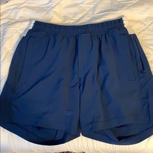 Birddogs 6” Medium Blue/white Shorts